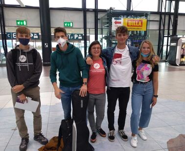 Odjezd studenta do Belgie