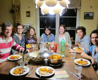 Hra po Praze s YFU Maďarsko