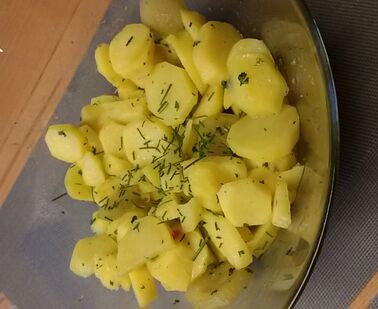 Franský bramborový salát (Německo)