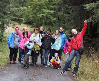 Hostitelské rodiny v lesním baru