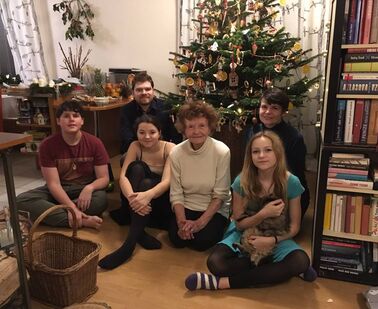 Vánoční reportáž z hostitelské rodiny