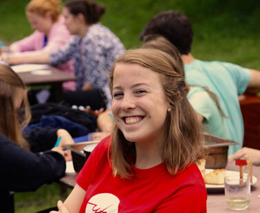 Karolínka pracuje v kanclu!