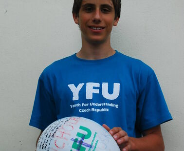"Nebýt YFU, tak bych si nikdy netroufnul jet studovat na vysokou školu do zahraničí..."