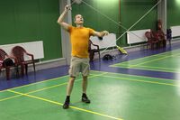 Banmintonový turnaj  nový dobrovolník YFU