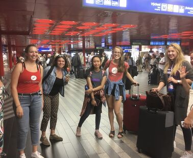 Přílety zahraničních studentů 2018