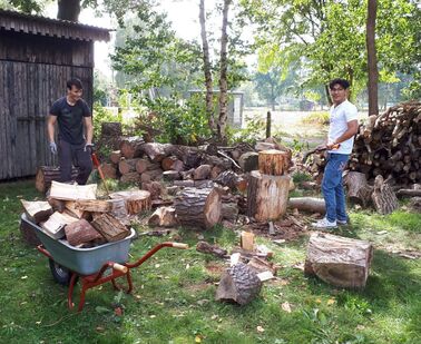 "Tu a tam pracujeme na zahradě, nebo jdeme běhat"