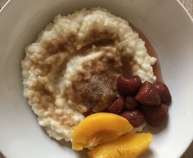 Mléčná rýžě, Milchreis (Německo)