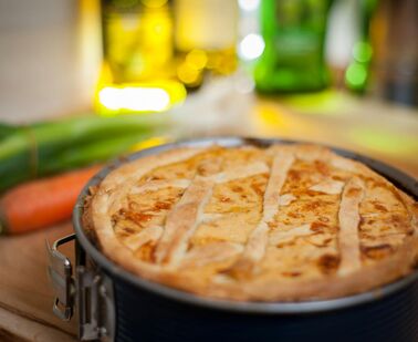 Cibulový quiche (Francie)