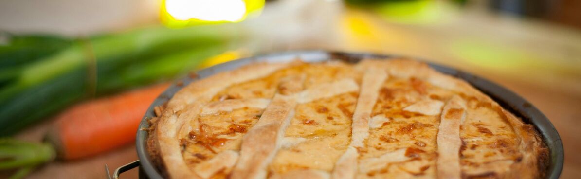 Cibulový quiche (Francie)