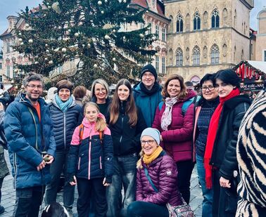 Předvánoční setkání hostitelských rodin